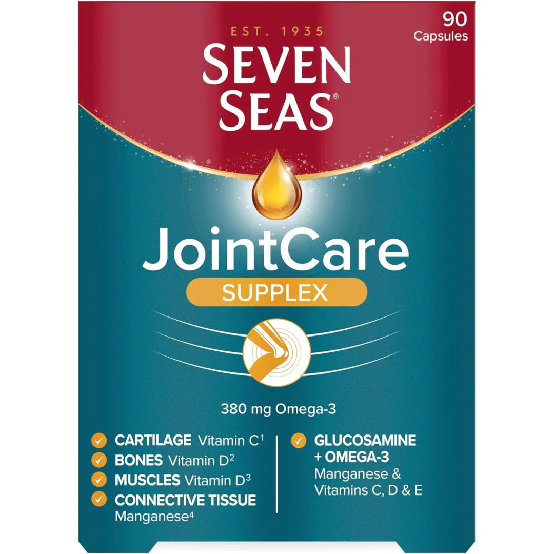 Seven Seas JointCare Supplex with Glucosamine & Omega-3 – 90 Capsules
