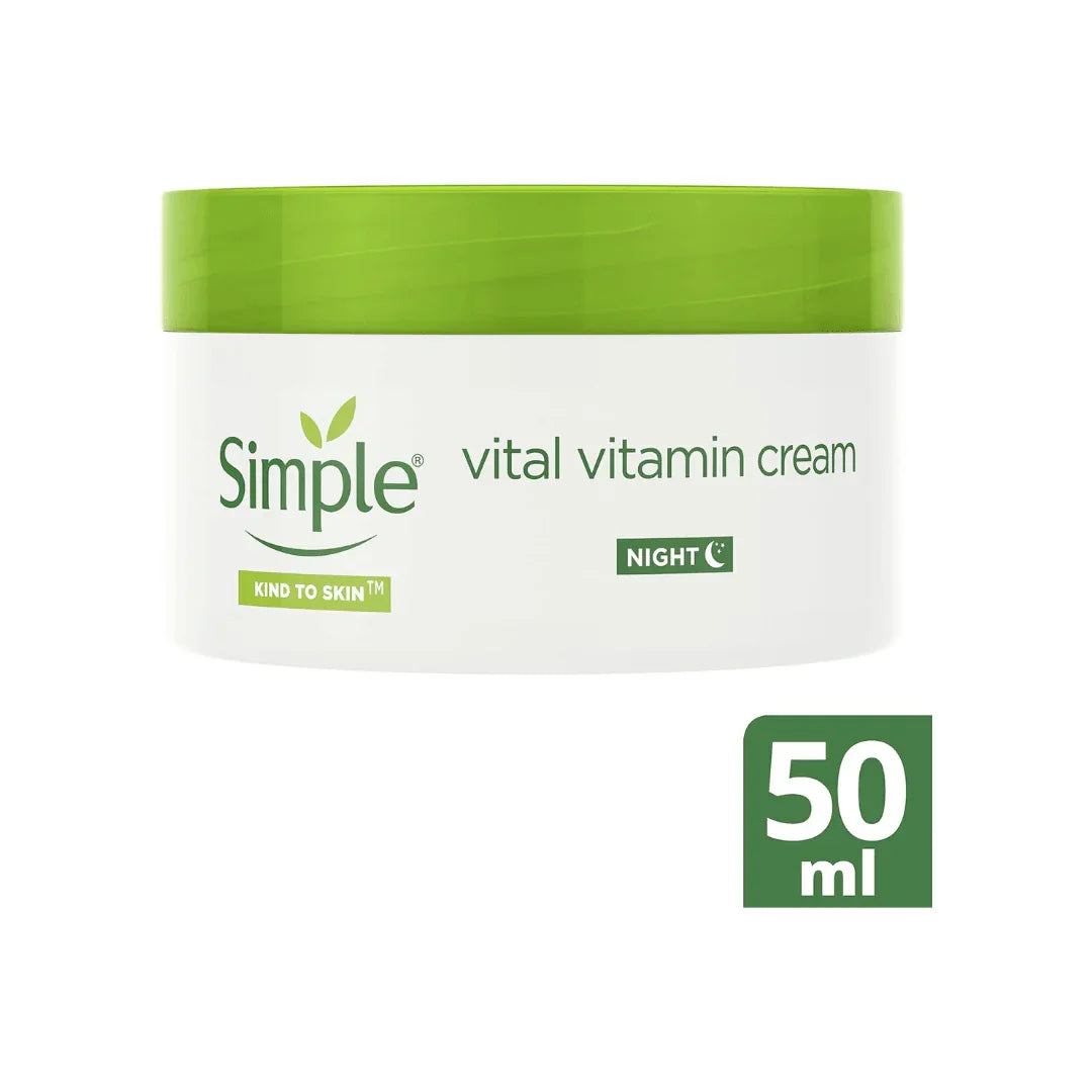 Simple Kind to Skin Vital Vitamin Night Cream 50 ml - Shop London