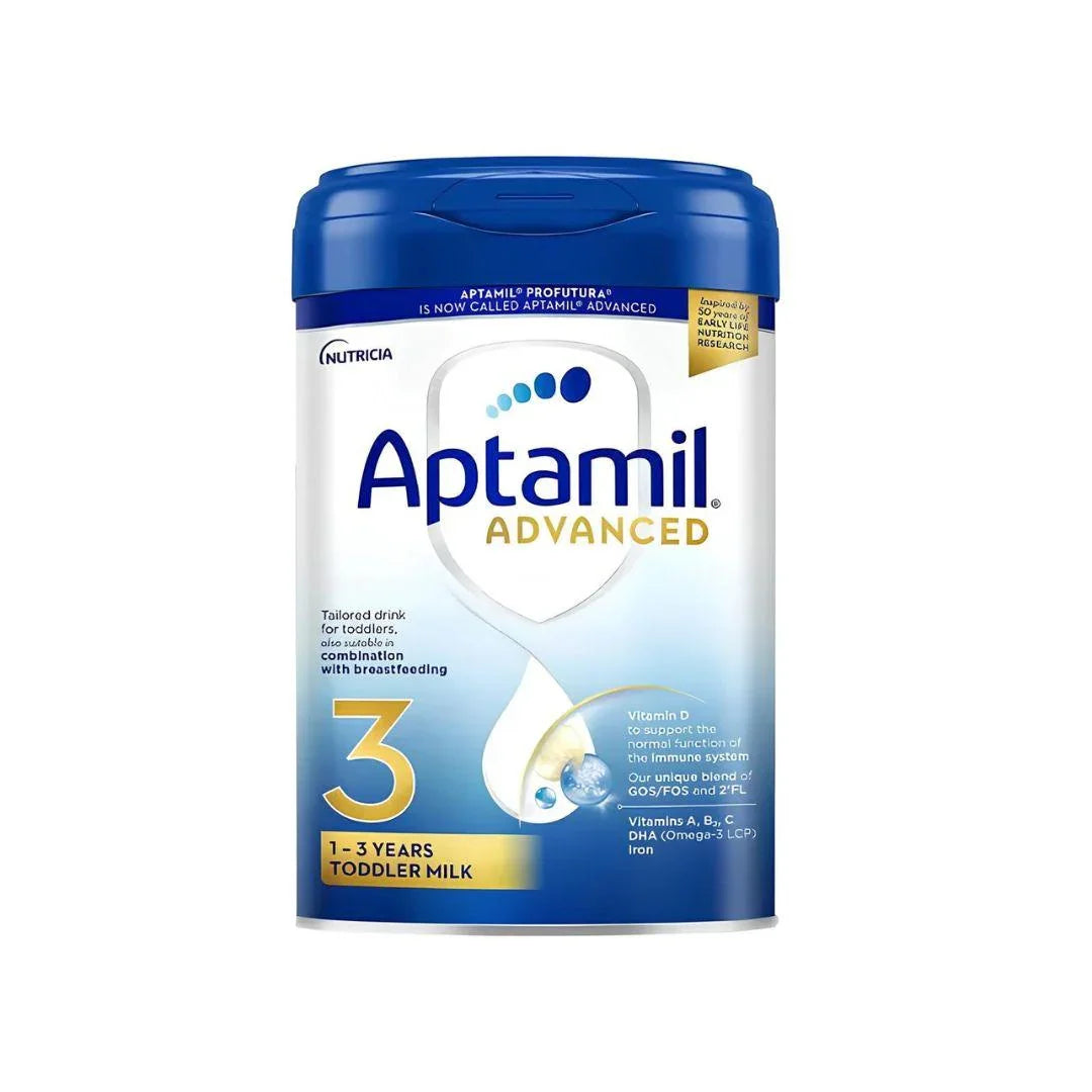 Aptamil Advanced 3 Toddler Baby Milk Powder Formula, from 1 Year, 800g - Shop London