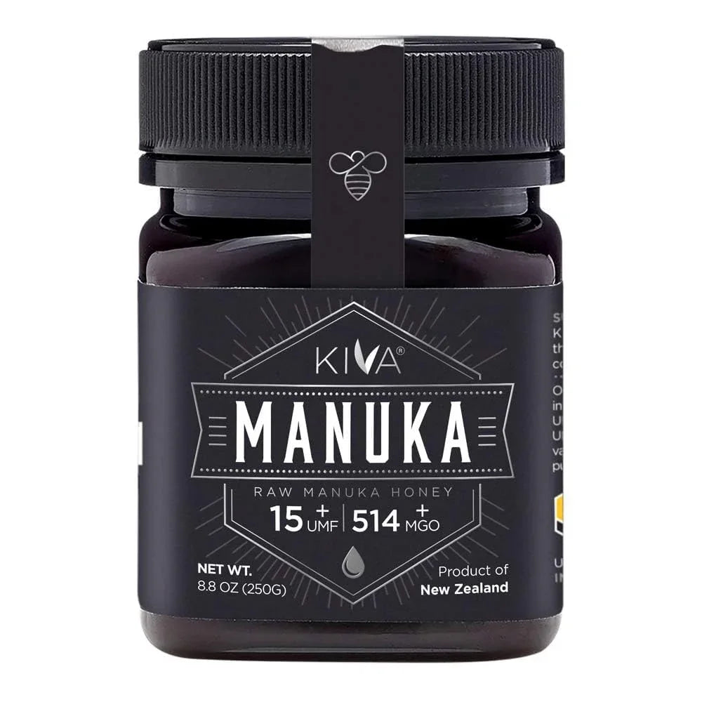 Kiva Certified Umf 15+ -Raw Manuka Honey (8.8 oz)
