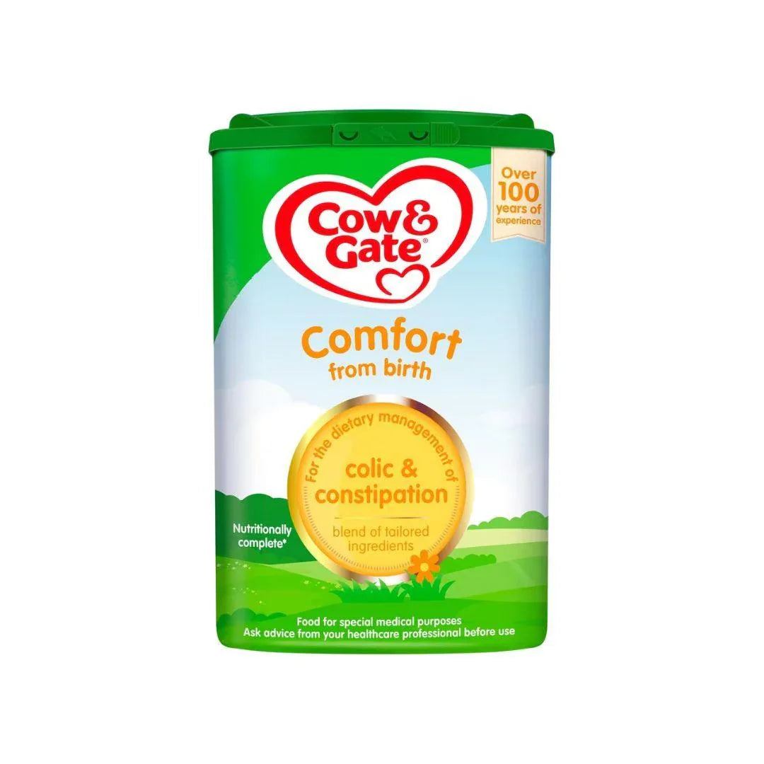 Cow & Gate Comfort Baby Milk Powder Formula, from Birth, 800g - Shop London