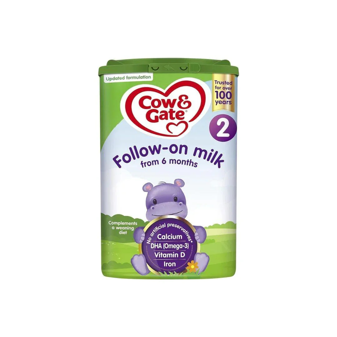 Cow & Gate 2 Follow On Baby Milk Powder Formula, 6-12 Months, 800g - Shop London