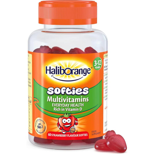 Haliborange Multivitamins Strawberry Fruit Softies – 60 Gummies