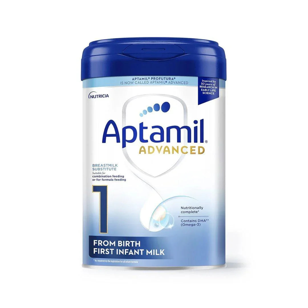 Aptamil Advanced 1 First Infant Baby Milk Powder Formula, from Birth, 800g - Shop London