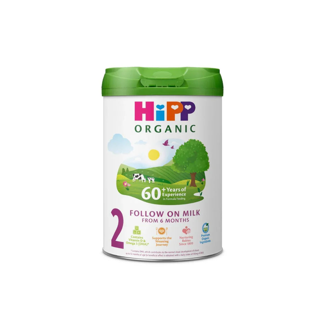 HiPP Organic 2 Follow on Baby Milk Powder Formula, From 6 Months, 800g