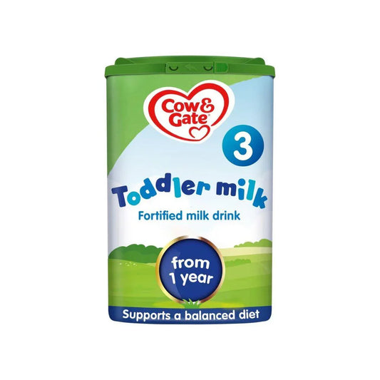 Cow & Gate 3 Toddler Baby Milk Powder Formula, 1-2 Years, 800 g - Shop London