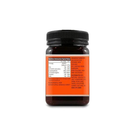 Wedderspoon RAW MONOFLORAL MANUKA HONEY KFACTOR-16 500G - Shop London
