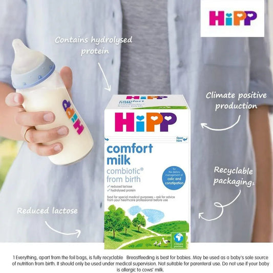 HiPP Organic Comfort Baby Milk Powder Formula, from birth 800g - Shop London