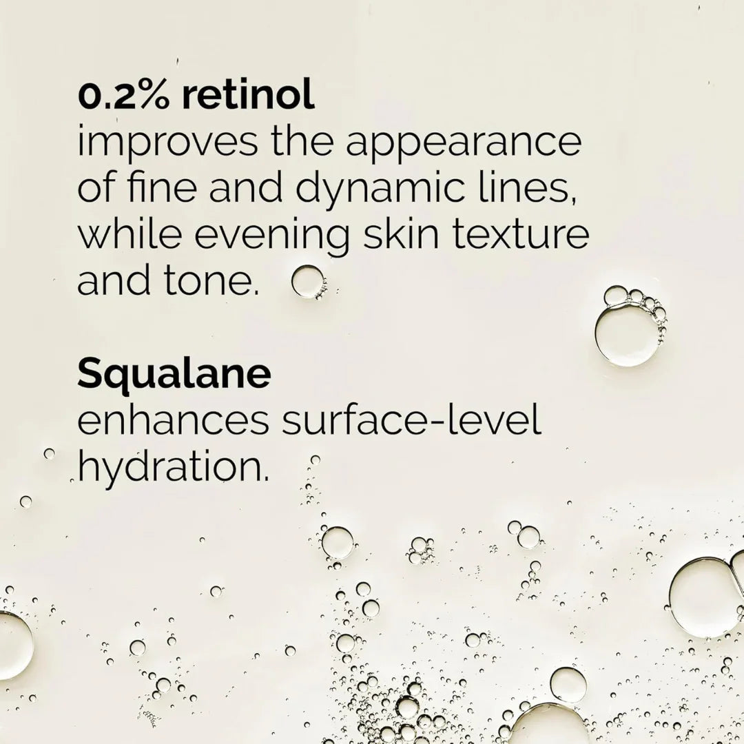 The Ordinary Retinol 0.2% in Squalane – 30ml