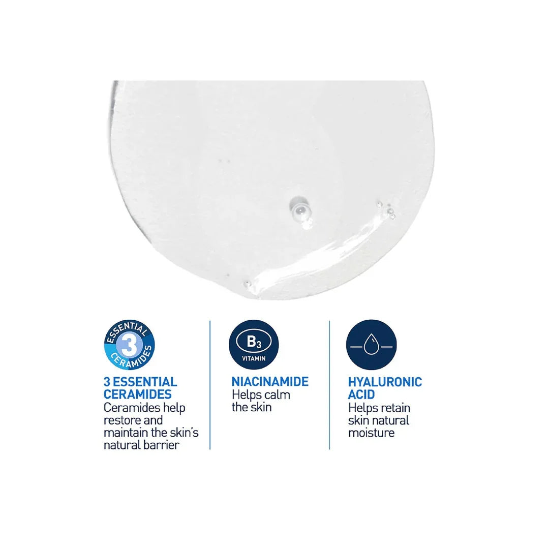 CeraVe Foaming Cleanser For Normal To Oily Skin (473ml) - Facewash | Non-Comedogenic And Fragrance-Free Cleansers For Acne-Prone Skin - Shop London