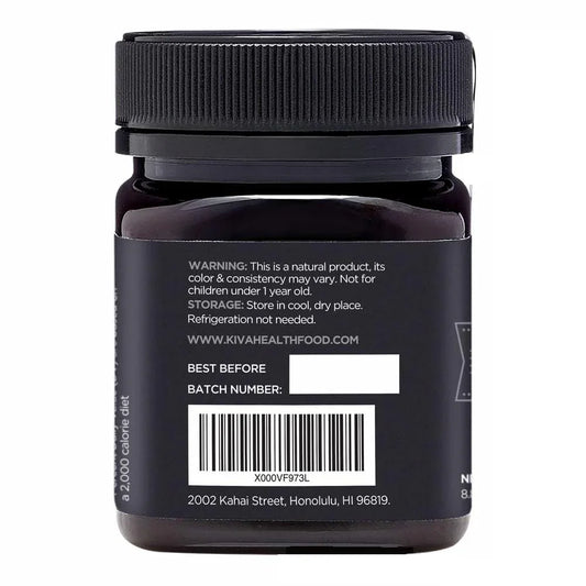 Kiva Certified Umf 15+ -Raw Manuka Honey (8.8 oz)