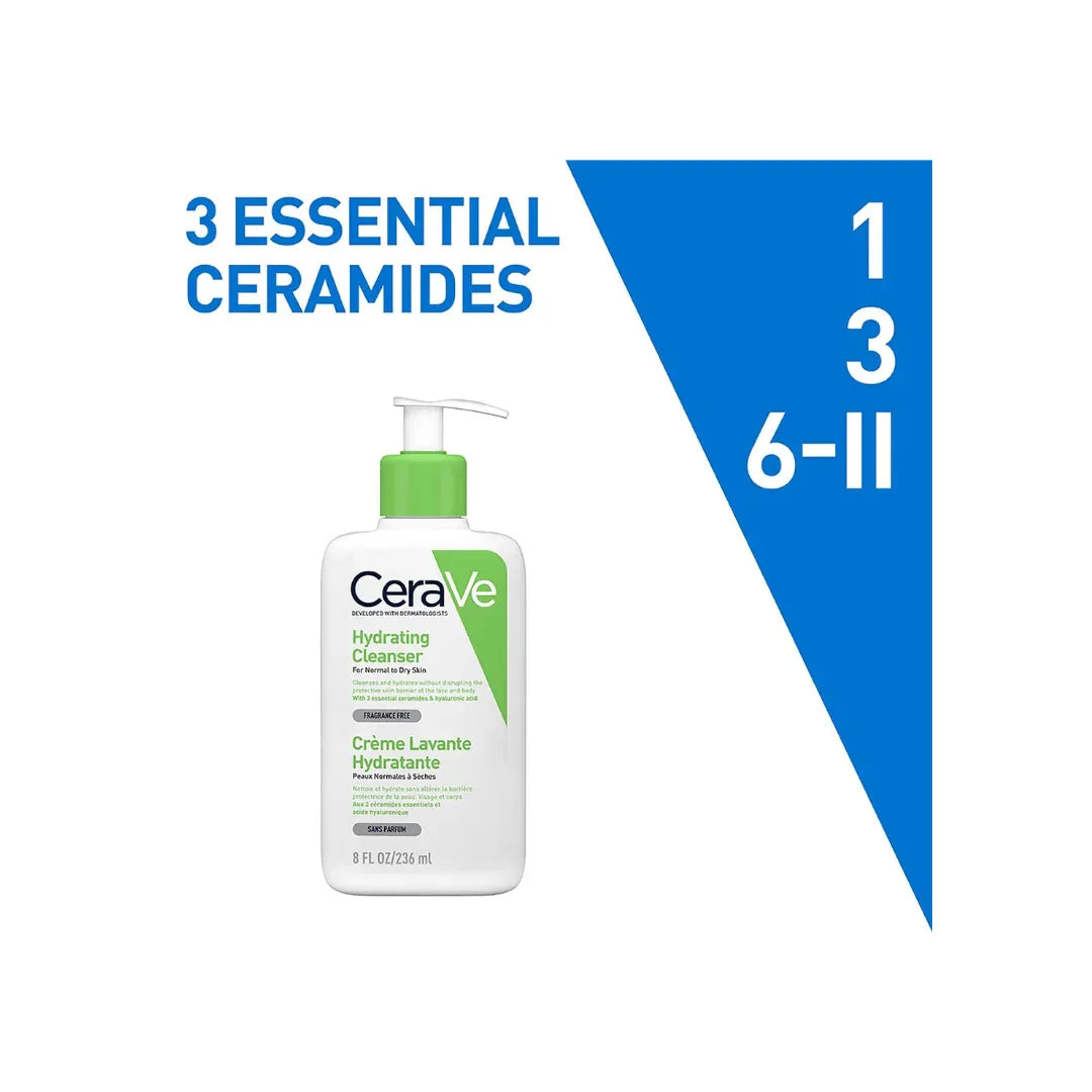 CeraVe Hydrating Cleanser For Normal To Dry Skin - Shop London