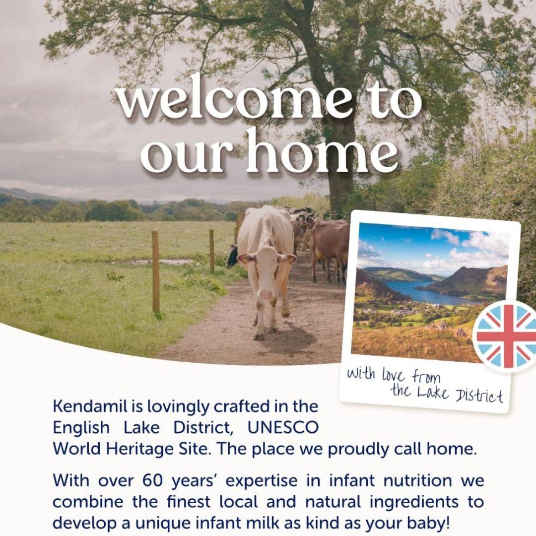 Kendamil Organic First Infant Milk, Stage 1 , 0-6 months– British Made, Organic Whole Milk Formula – with HMOs, No Palm Oil, No Fish Oil, No SOYA, No GMOs ( Pack of 4) - Shop London