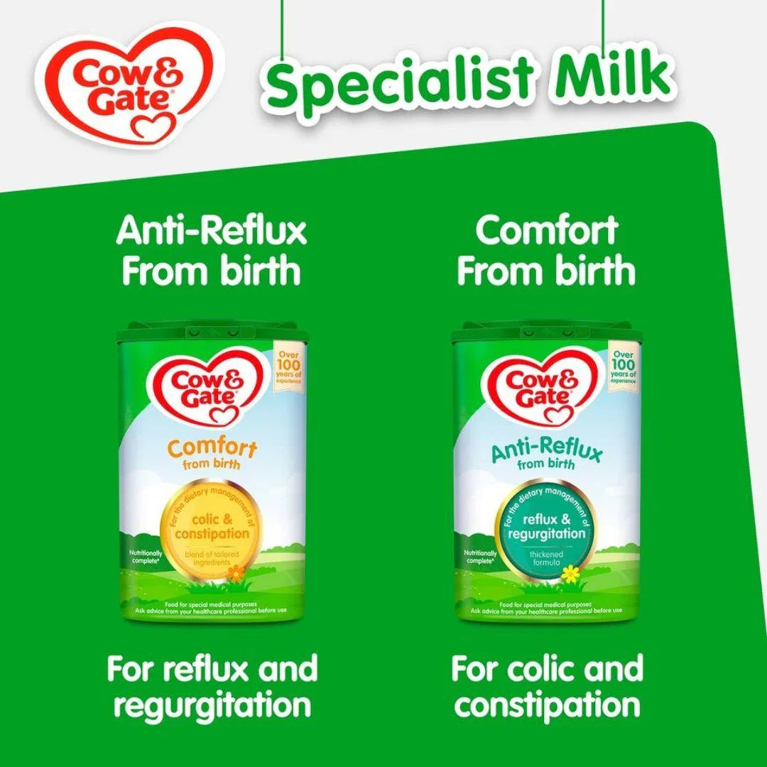 Cow & Gate Hungry First Baby Milk Formula Powder from Birth 800g - Shop London