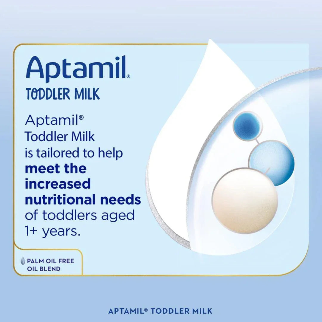 Aptamil 3 Toddler Baby Milk Powder Formula, 1-2 Years, 800g - Shop London