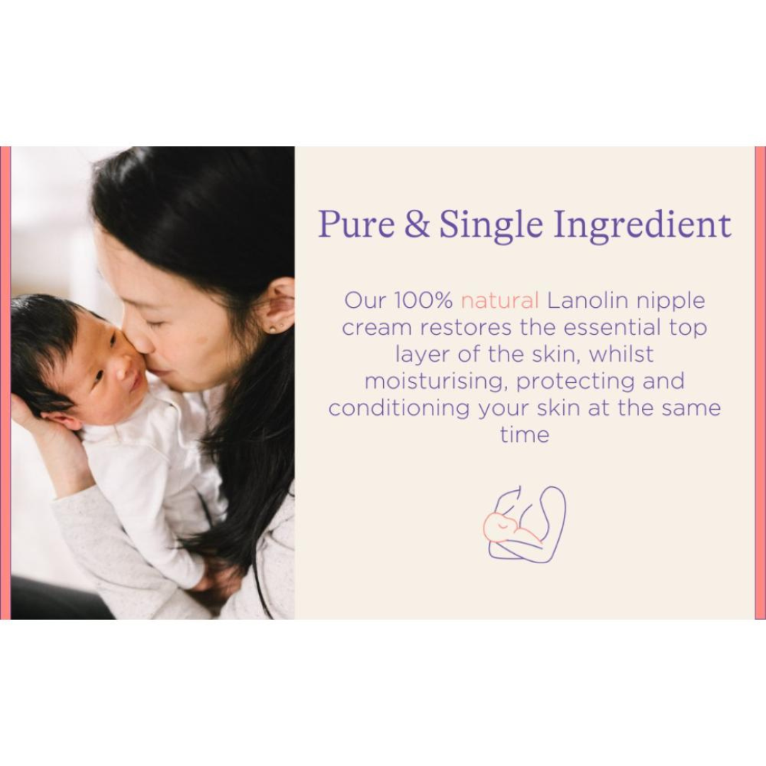 Lansinoh HPA Lanolin Nipple Cream 40ml – Natural Relief for Breastfeeding Mothers