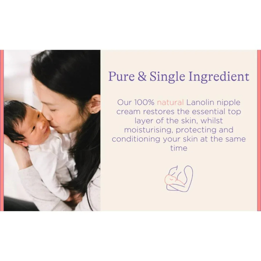 Lansinoh HPA Lanolin Nipple Cream 40ml – Natural Relief for Breastfeeding Mothers