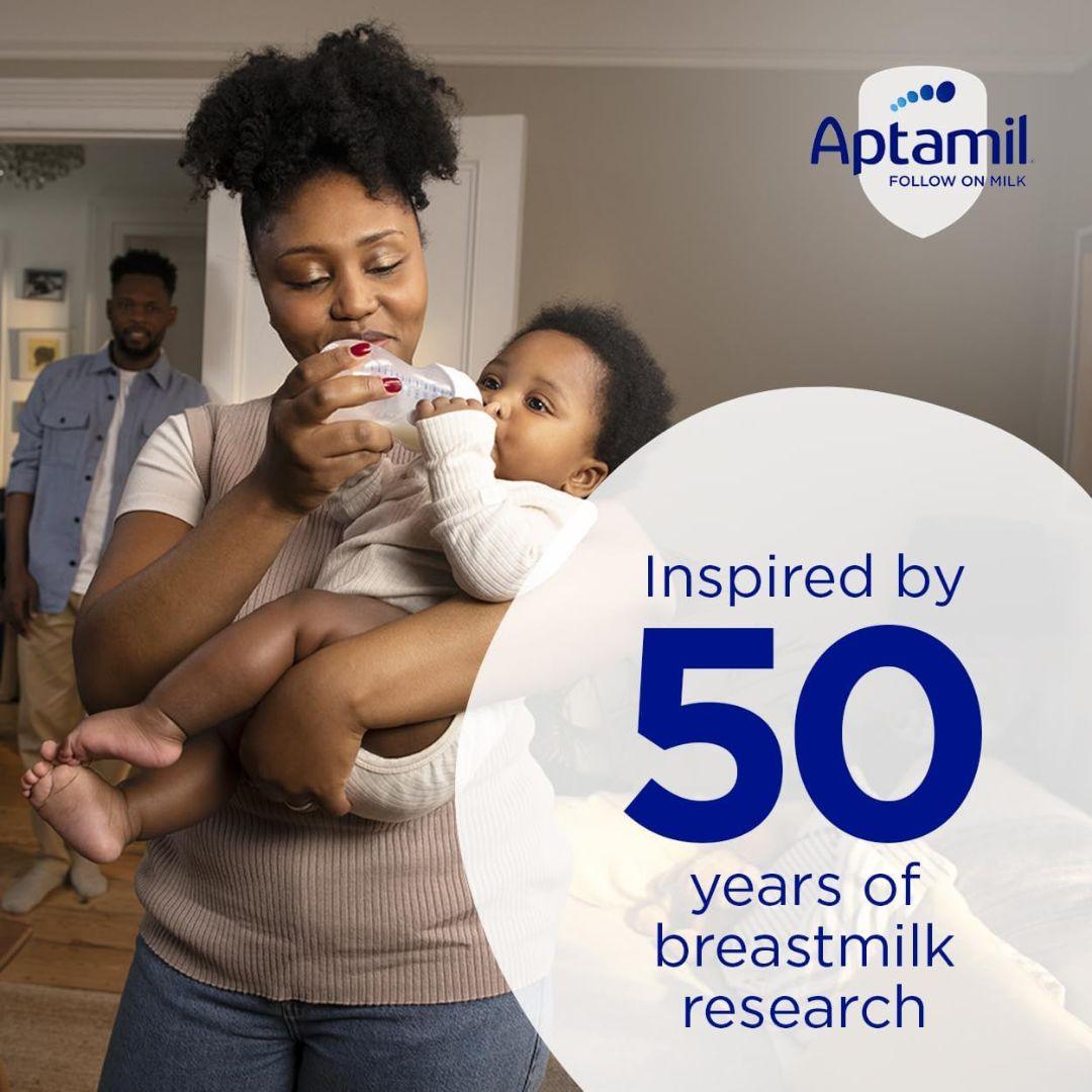 Aptamil 2 Follow On Baby Milk Powder, 6-12 Months, 800g - Shop London