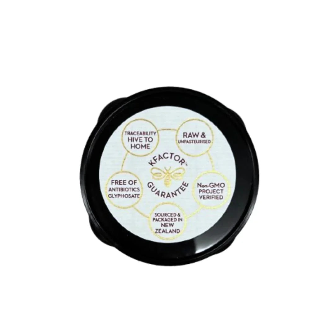 Wedderspoon Raw Manuka Honey 850 MGO - Pure, Unpasteurised, Non-GMO, BPA-Free Packaging, Kfactor Rated, Third-Party Lab Tested, Traceable to the Hive (250g)