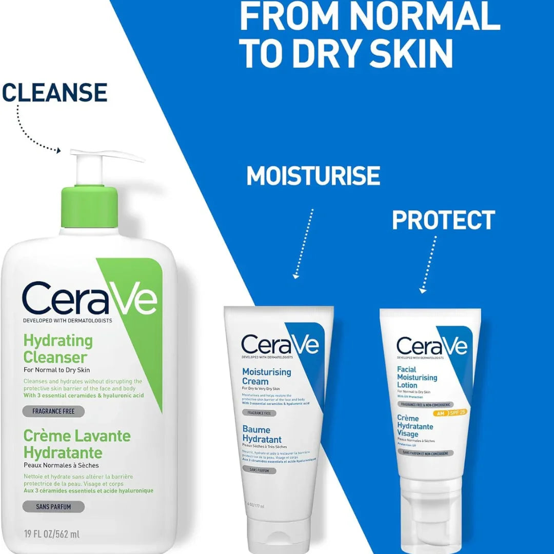 CeraVe Moisturising Cream for Dry to Very Dry Skin 177ml
