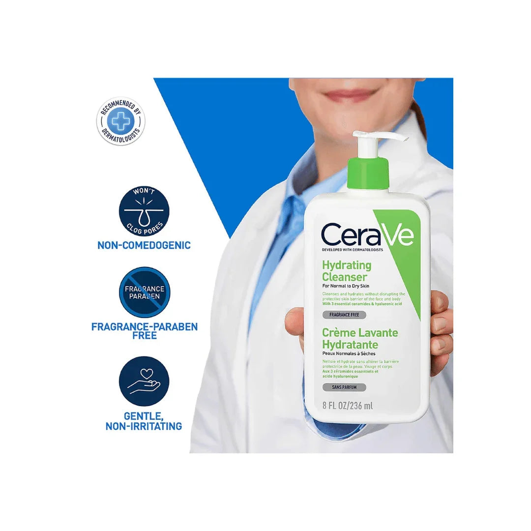 CeraVe Hydrating Cleanser For Normal To Dry Skin - Shop London