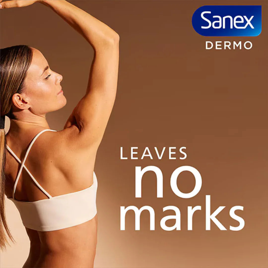 Sanex Dermo Invisible Anti-Perspirant Roll-On 50ml – No Marks, Alcohol-Free Protection