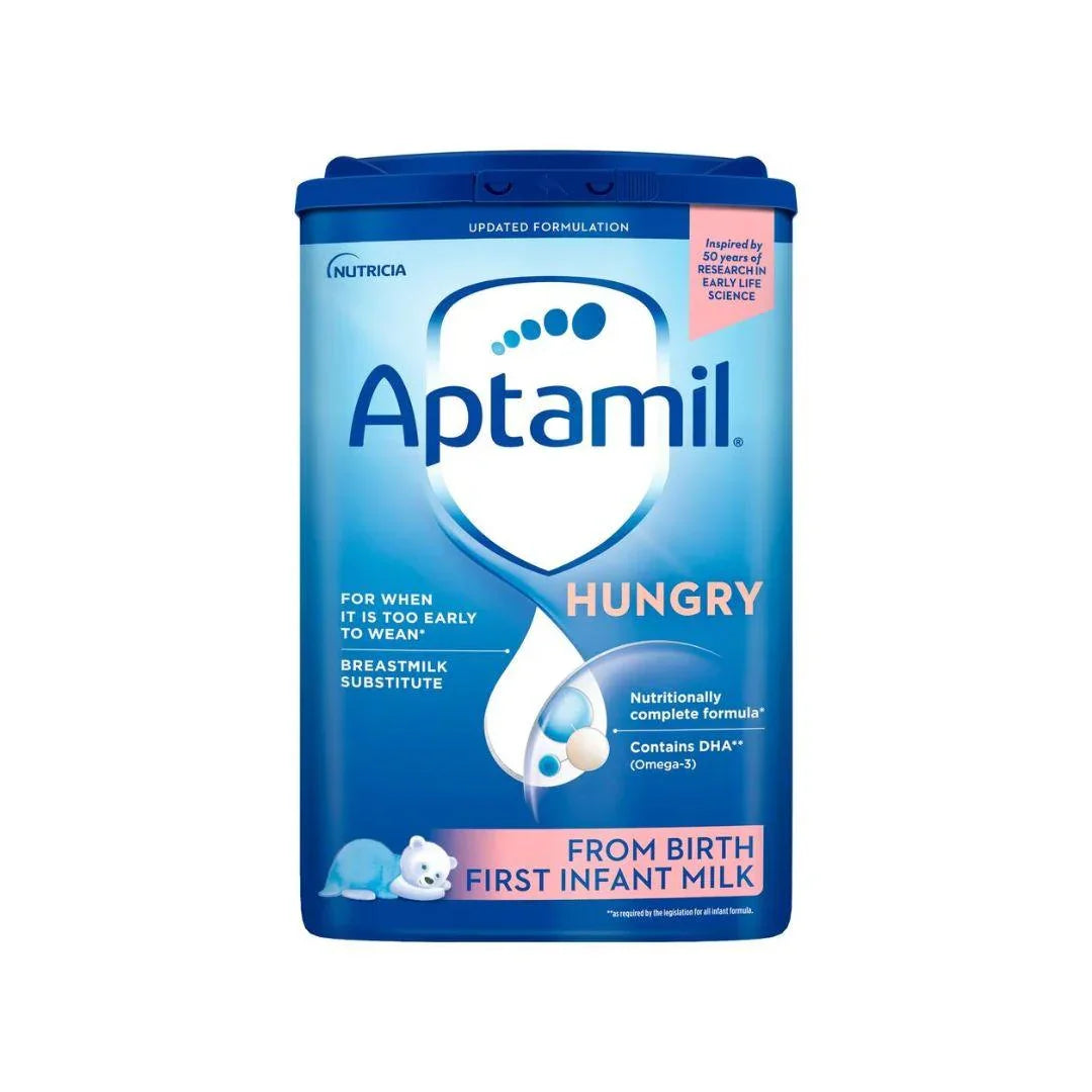 Aptamil Hungry First Baby Milk Formula Powder from Birth 800g - Shop London