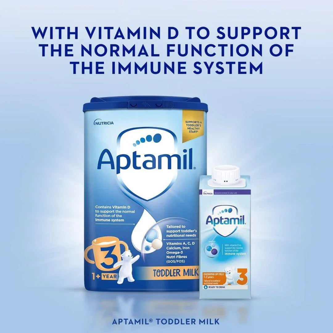 Aptamil 3 Toddler Baby Milk Powder Formula, 1-2 Years, 800g - Shop London