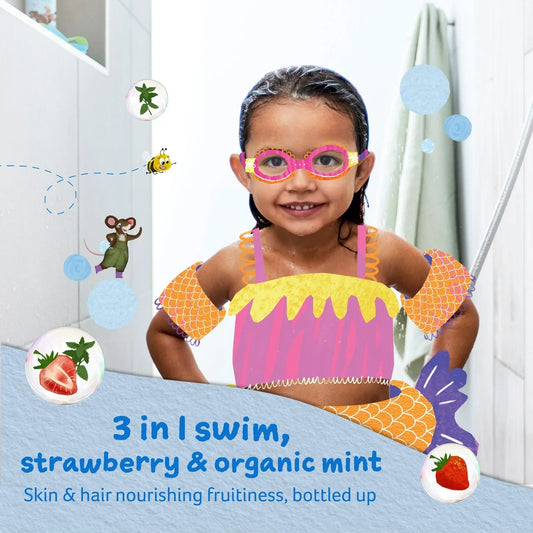 Childs farm 3 in 1 swim strawberry & organic mint 250ml - Shop London