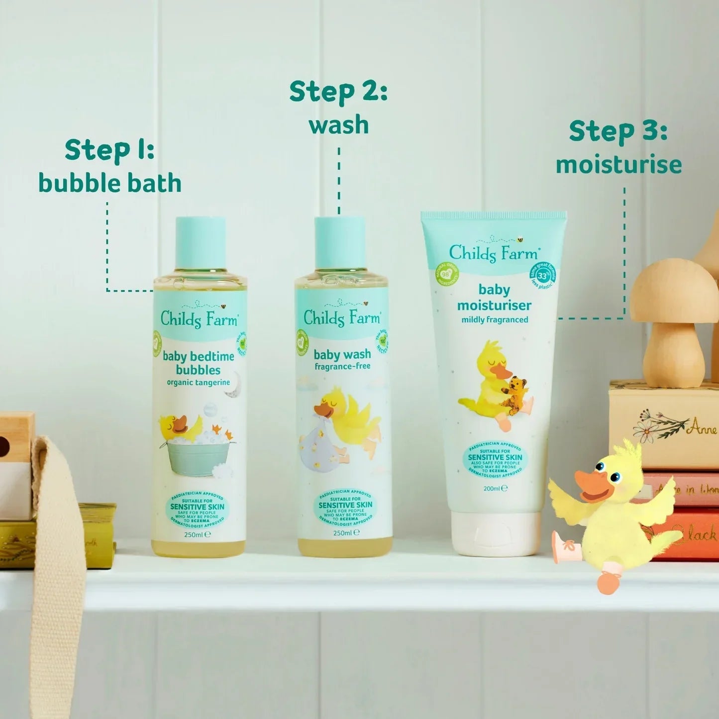 Childs farm baby shampoo fragrance-free 250ml - Shop London