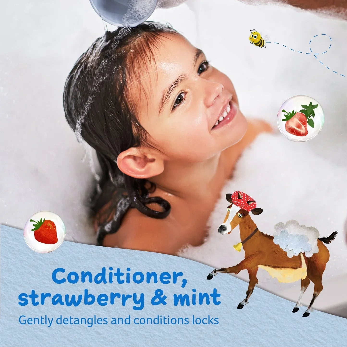 Childs farm conditioner strawberry & organic mint 250ml - Shop London