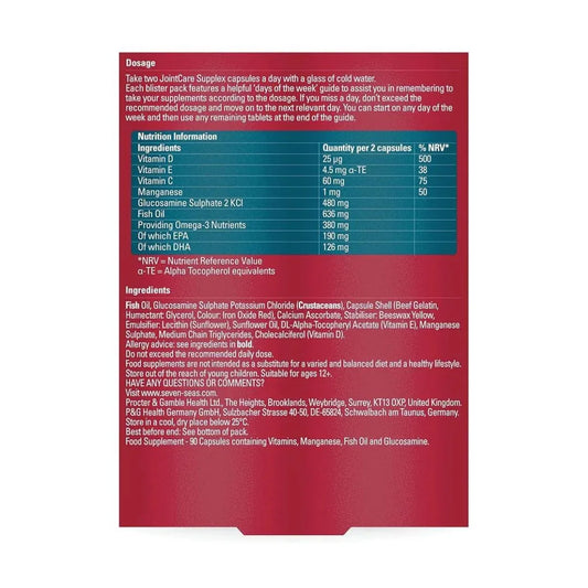 Seven Seas JointCare Supplex 380mg Omega-3 30 Capsules