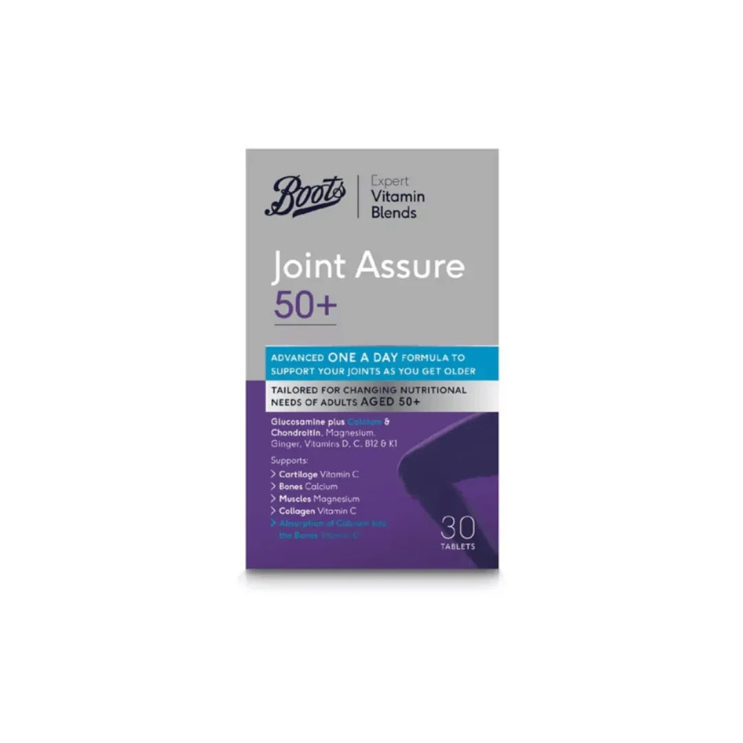 Boots Joint Assure 50+ Multivitamin Tablets – 30 Tablets | Supports Joint Health & Overall Wellness - Shop London
