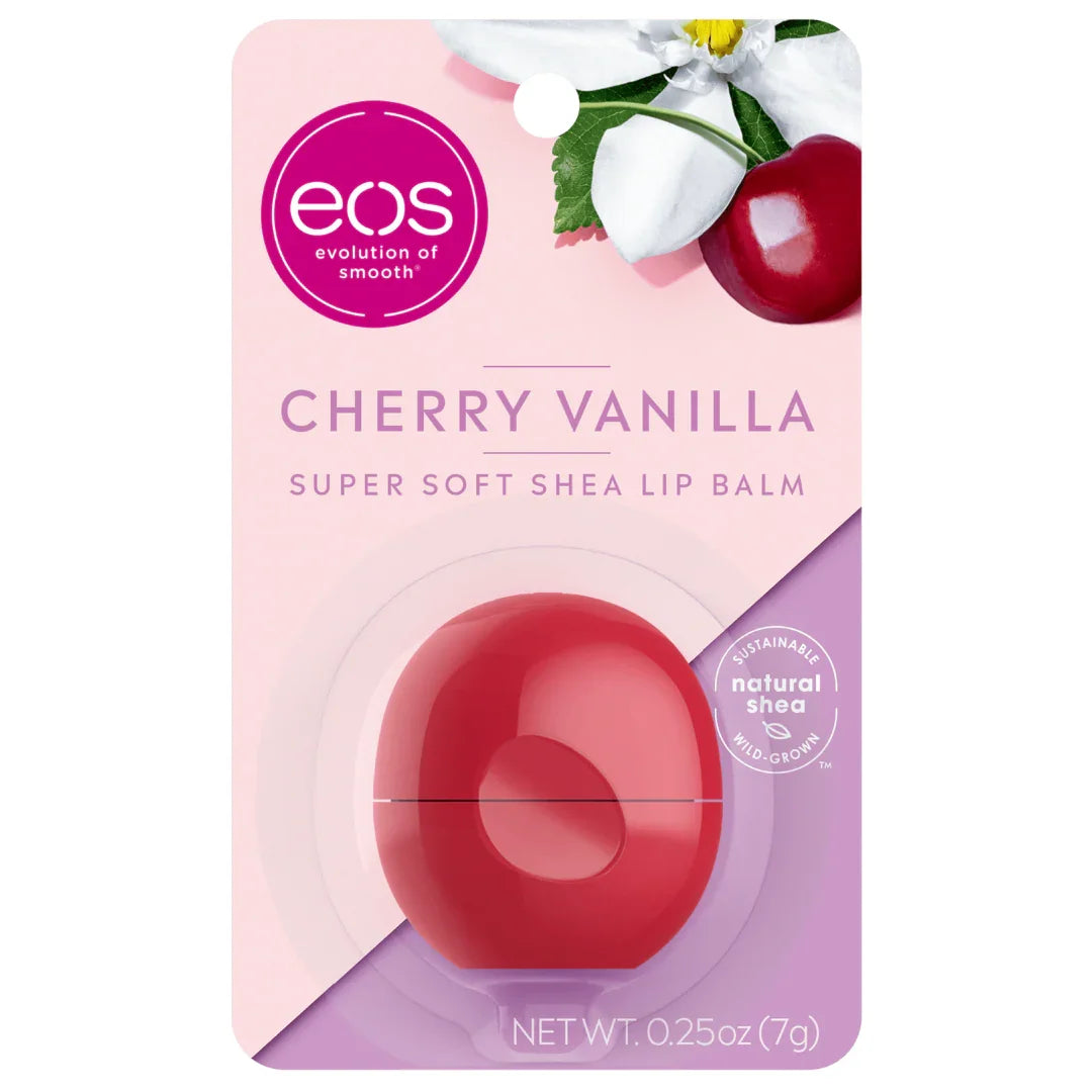 eos Shea Lip Balm Sphere – Cherry Vanilla, 7g
