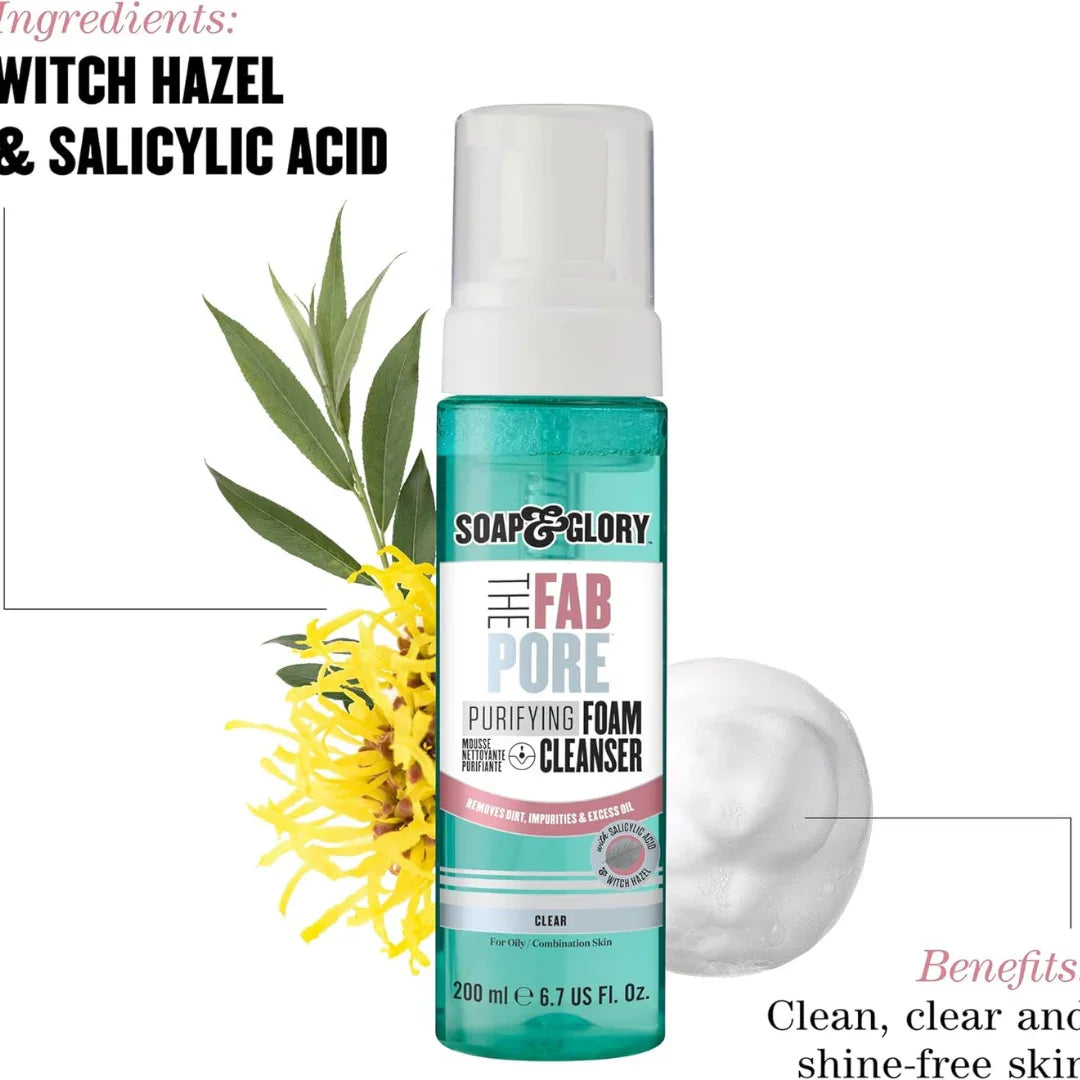 Soap & Glory The Fab Pore Purifying Foam Cleanser 200ml