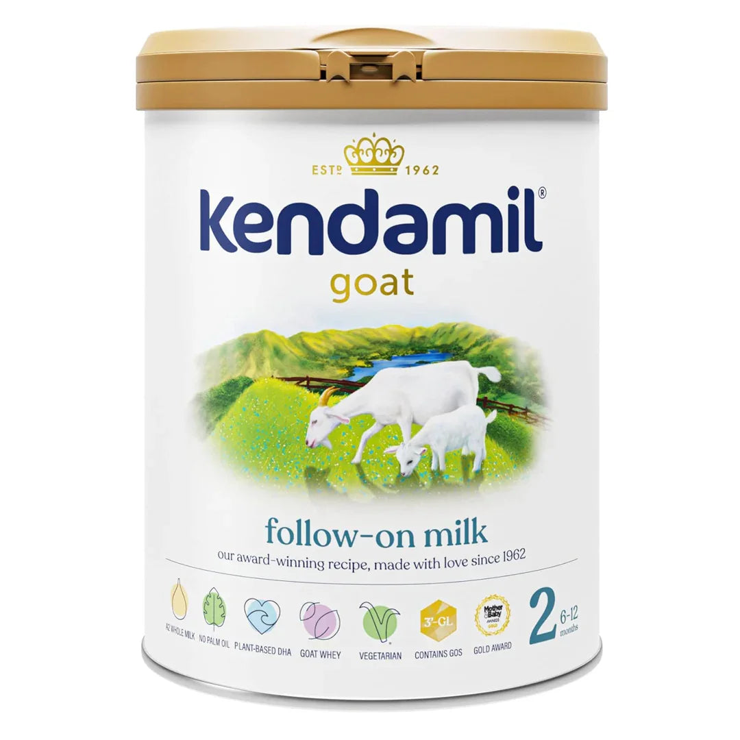 Kendamil Goat Follow On Milk, Stage 2 – British Made, Goat Whole Milk Formula – with HMOs, with A2 Milk, No Palm Oil, No Fish Oil, No SOYA, No GMOs 800g - Shop London