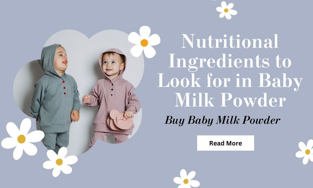 Nutritional Ingredients to Look for in Baby Milk Powder