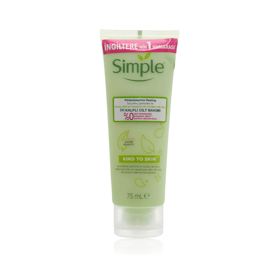 Simple Kind To Skin Smoothing Facial Scrub 75 ml - Shop London