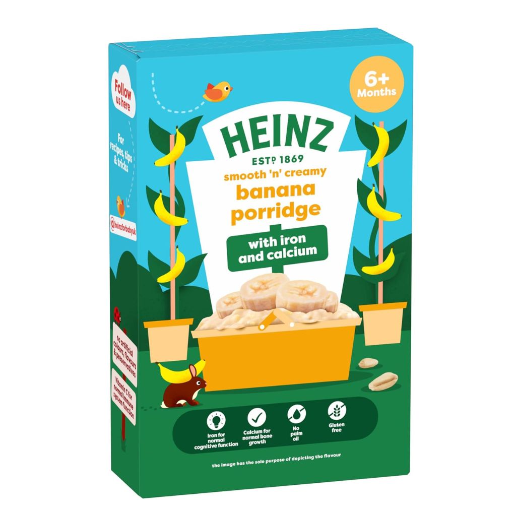 HEINZ Baby Food Banana Porridge 125g
