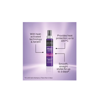 John Frieda Frizz Ease 3-Day Straight Styling Spray, 100ml
