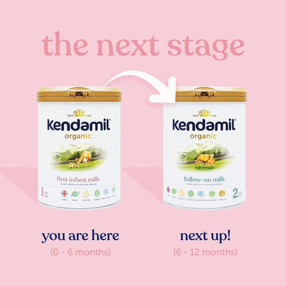 Kendamil Organic First Infant Milk, Stage 1 , 0-6 months– British Made, Organic Whole Milk Formula – with HMOs, No Palm Oil, No Fish Oil, No SOYA, No GMOs ( Pack of 4) - Shop London