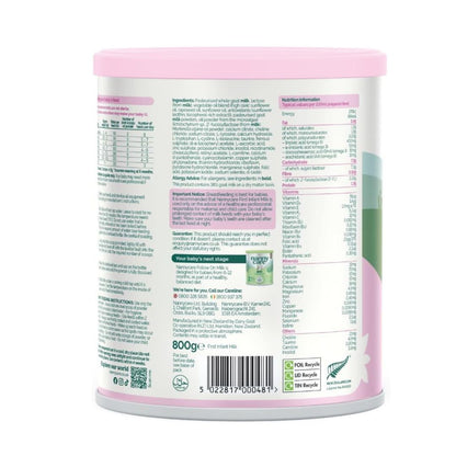 Nannycare Goat Based First Infant Milk – Stage 1 (From Birth) | Baby Powder Made from Whole Goats Milk | Nutritionally Complete Formula  for Combination or Bottle Feeding - 800g