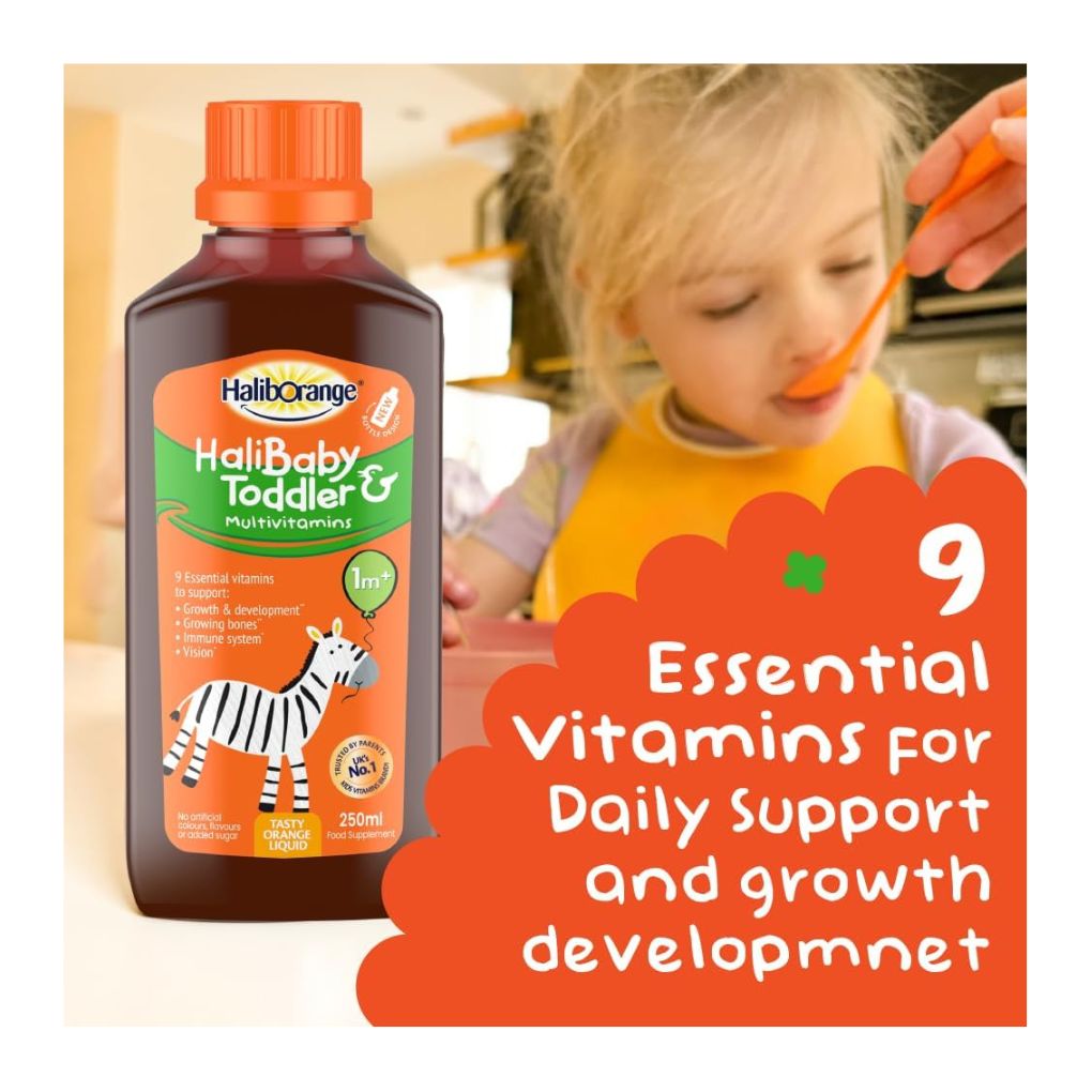 Haliborange Baby and Toddler Multivitamin Liquid, 250ml