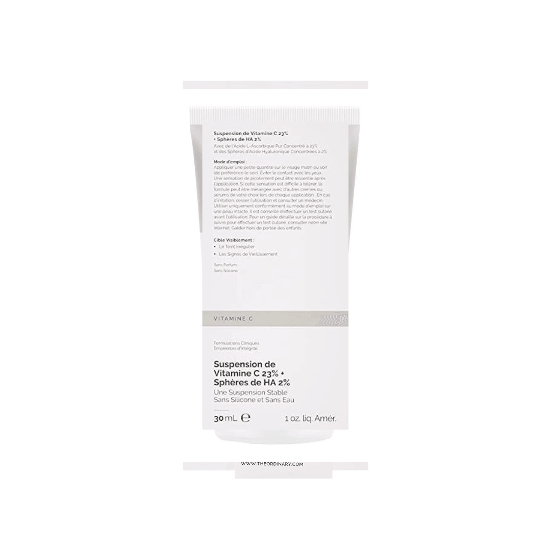 The Ordinary Vitamin C Suspension 23% + HA Spheres 2% 30ml, Liquid - Shop London