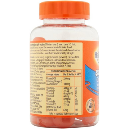 Haliborange Kids Omega-3 & Multivitamin Softies, 60-Pack