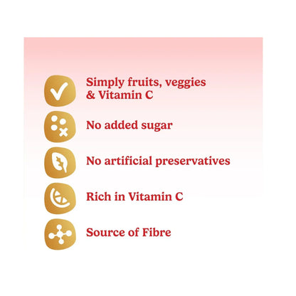 Cow & Gate Fruit Pouch Pear Carrot Prune & Beetroot Baby Food Snack 4+ Months 100g (Pack of 6) Puree