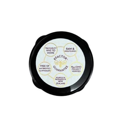Wedderspoon Raw Manuka Honey 850 MGO - Pure, Unpasteurised, Non-GMO, BPA-Free Packaging, Kfactor Rated, Third-Party Lab Tested, Traceable to the Hive (250g)