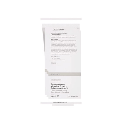 The Ordinary Vitamin C Suspension 23% + HA Spheres 2% 30ml, Liquid - Shop London