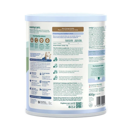 Nannycare Stage 3 Goat Milk Formula for Toddlers (1–3 Years) | Whole Goat Milk 800g