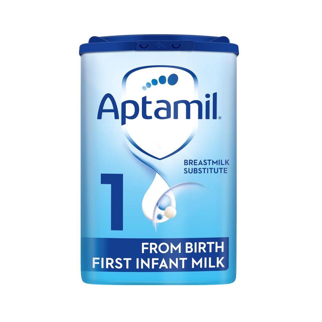 Aptamil 1 First Baby Milk Powder, From Birth, 800g (Pack of 6) - Shop London